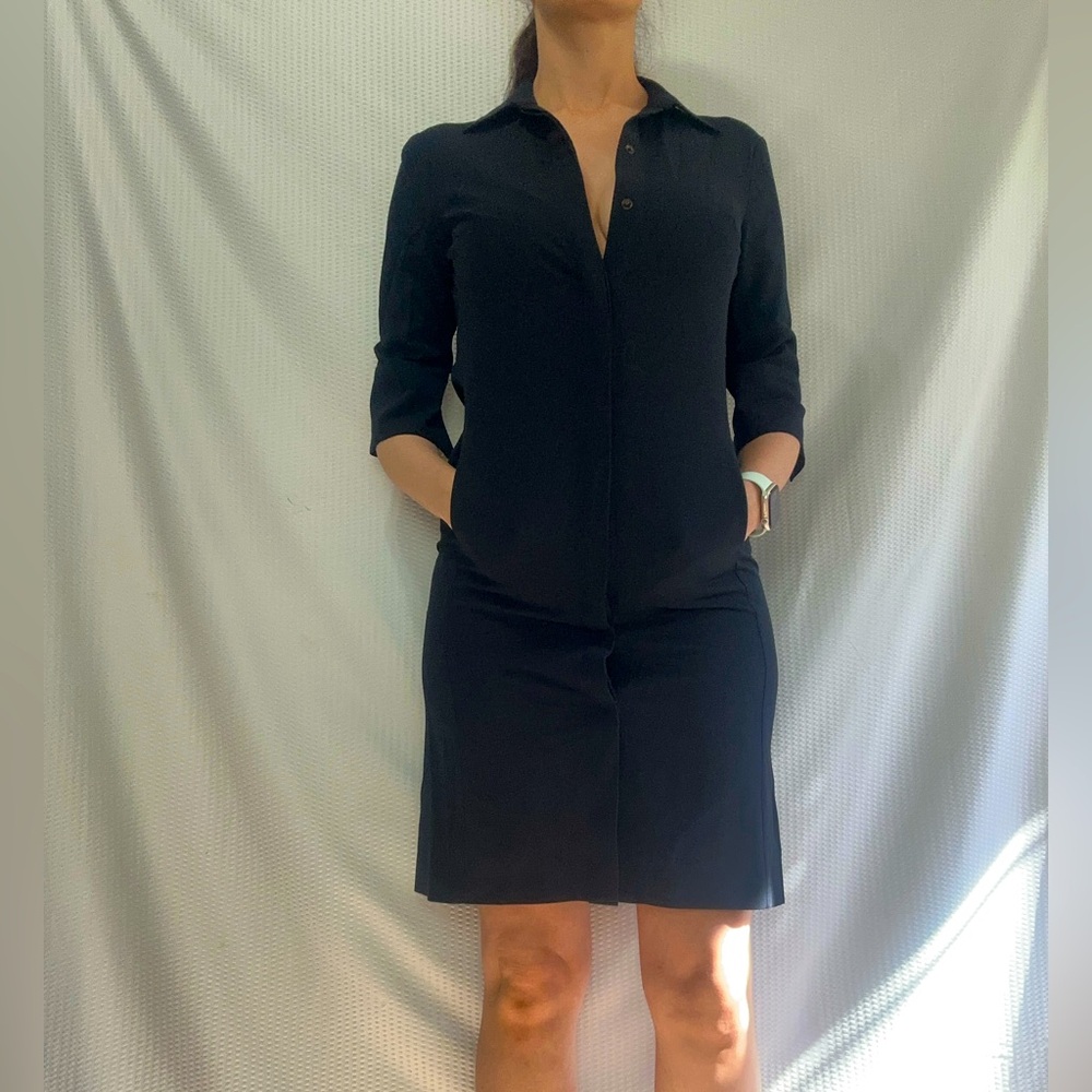 Hugo Boss Button-Up Dress